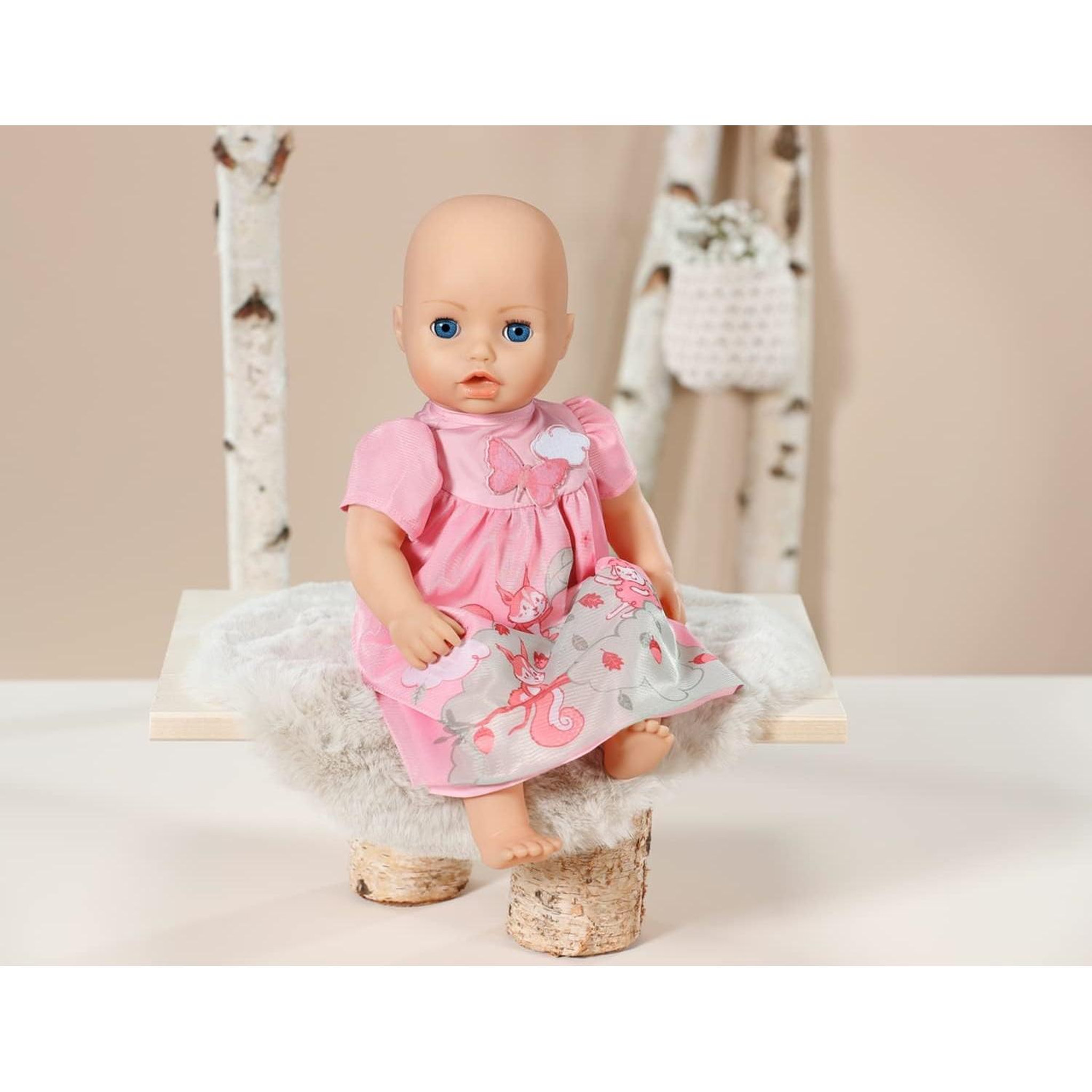 Voir la diapositive 2 : Zapf Creation Robe pour Baby Annabell motif de mouton et d'écureuil