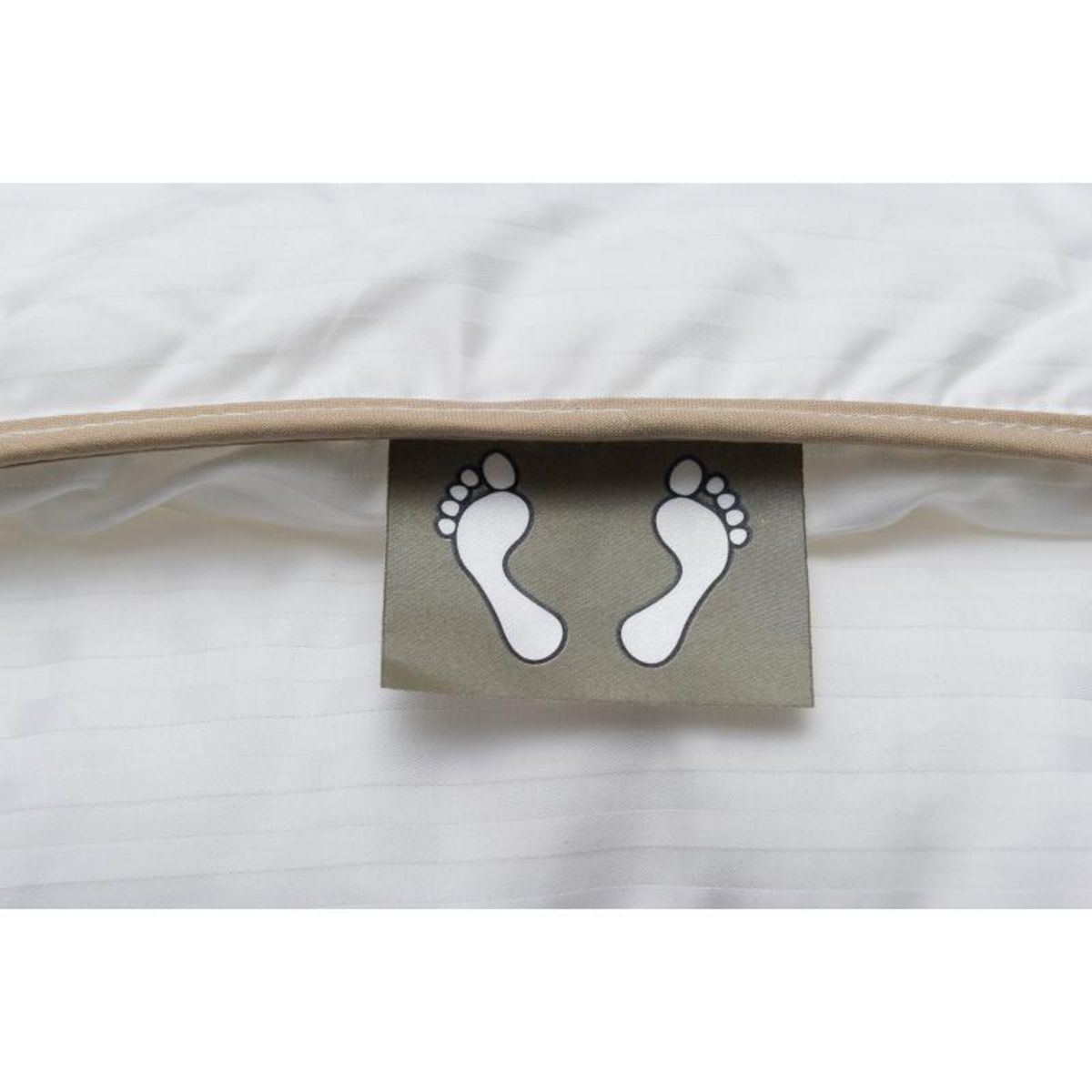 LESTRA Couette  Fjord Grand Hotel  Chaude Satin de coton rayé Lestra