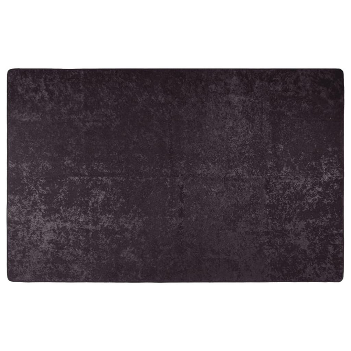 VIDAXL Tapis lavable antiderapant 160x230 cm anthracite