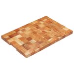 VIDAXL Planche à découper 60x40x3,8 cm Bois d acacia massif
