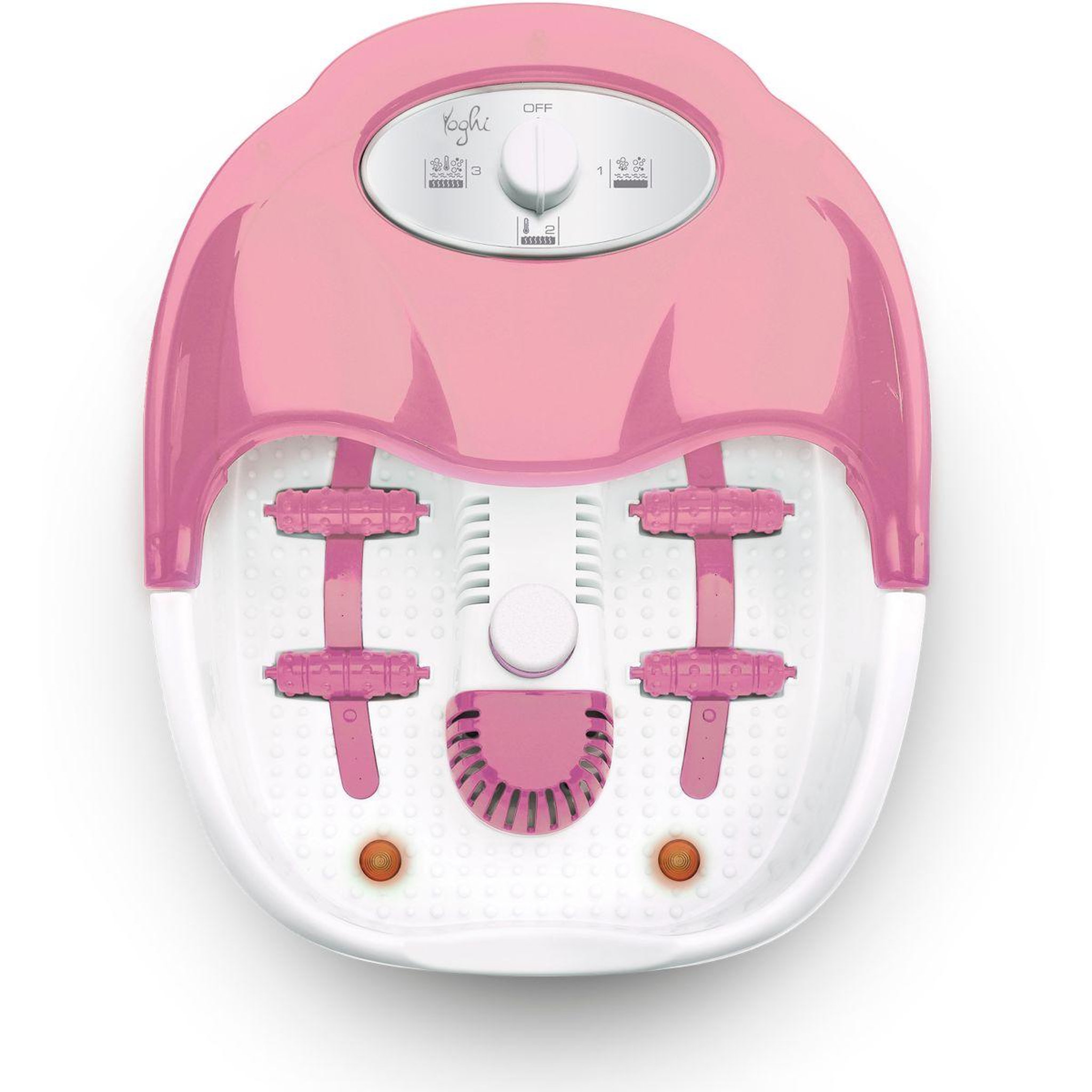 Voir la diapositive 2 : YOGHI Thalasso pieds massant HFM800 rose