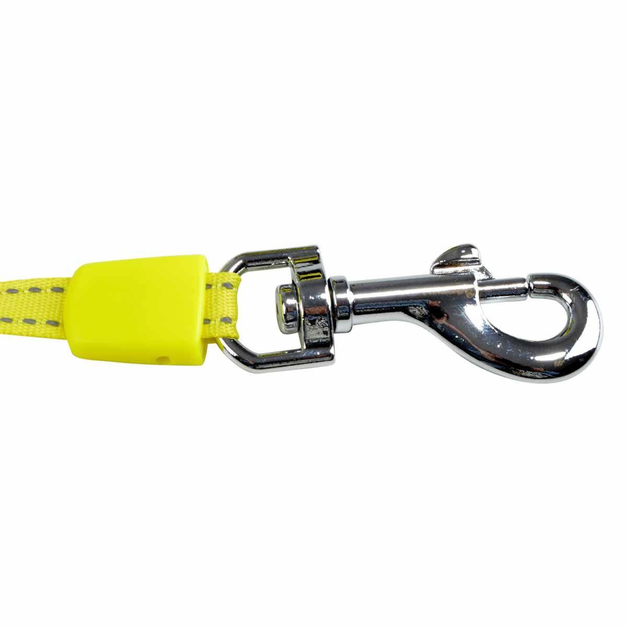 Voir la diapositive 2 : Paris Prix Laisse Rétractable Chien  Réfléchissant  16cm Jaune
