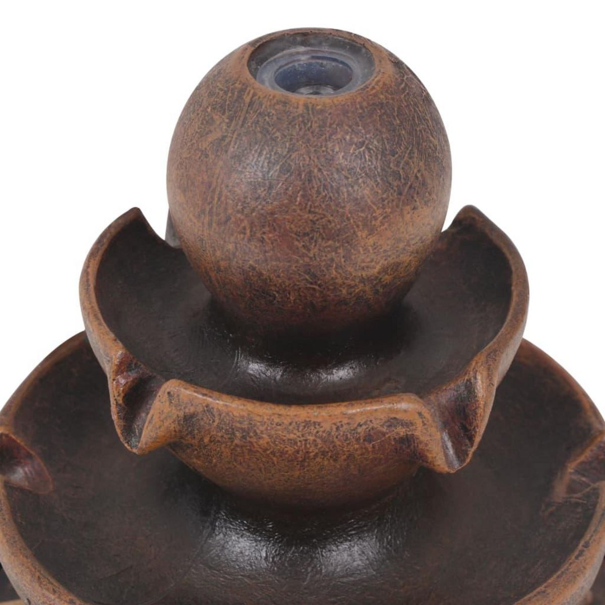 VIDAXL Fontaine d'interieur avec pompe Polyresine