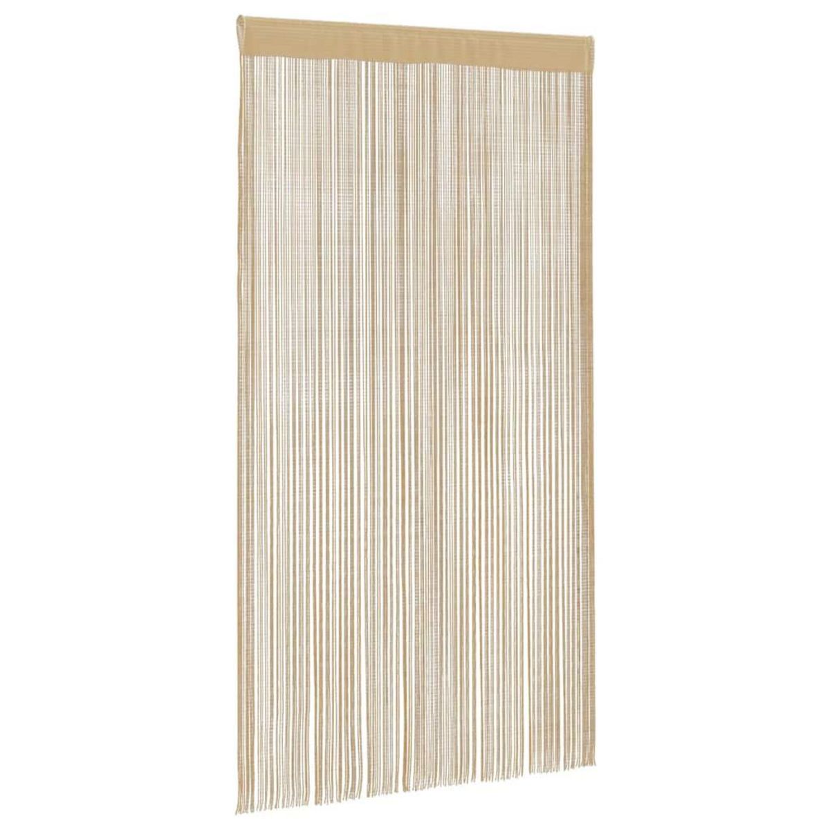 VIDAXL Rideau en fils 2 pcs 140 x 250 cm Beige
