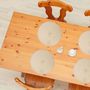 Voir la diapositive 2 : SECRET DE GOURMET Set de table Tressé Rond
