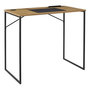 Voir la diapositive 1 : Paris Prix Bureau Design  Link  90cm Naturel & Noir