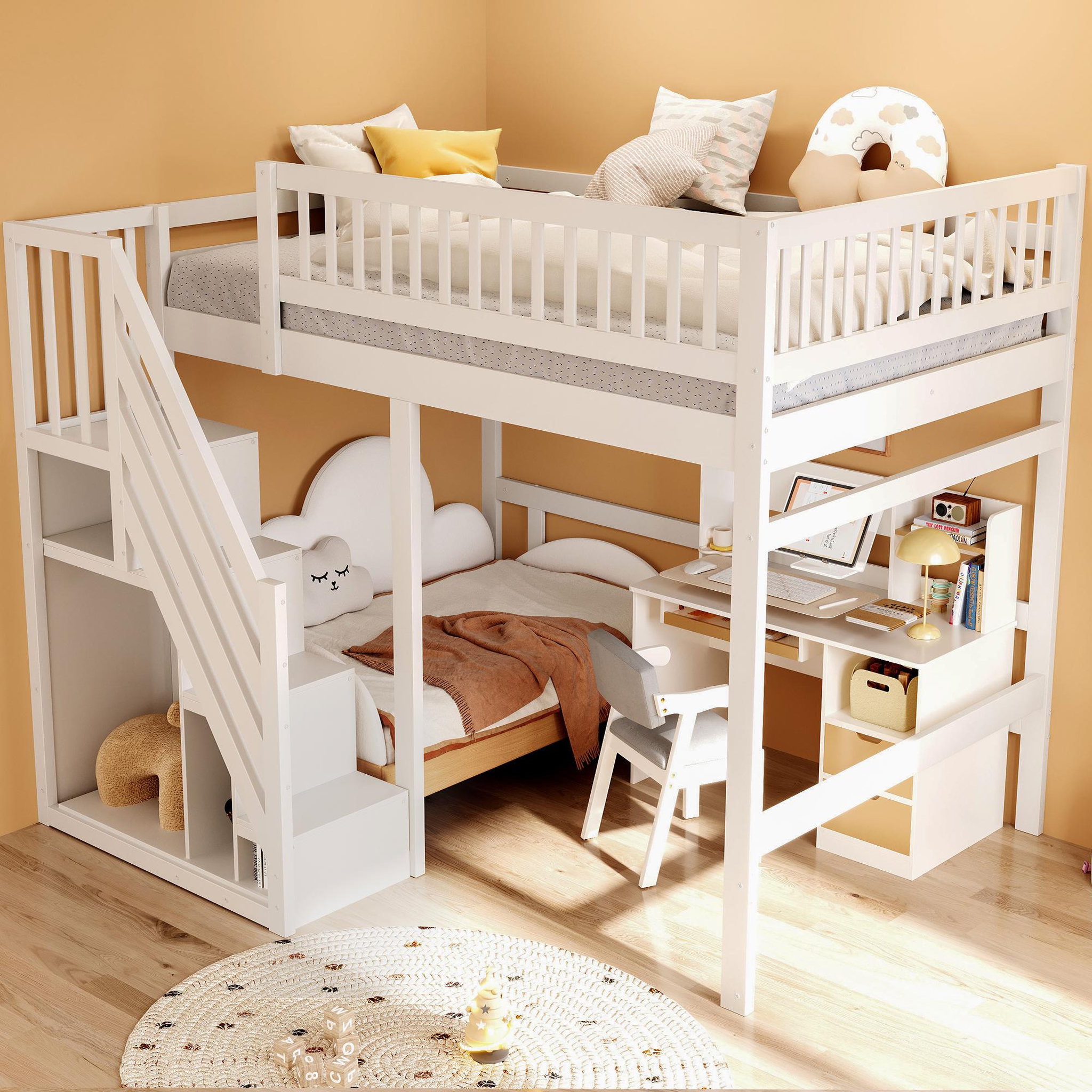 Voir la diapositive 5 : MERAX Lit mezzanine enfant