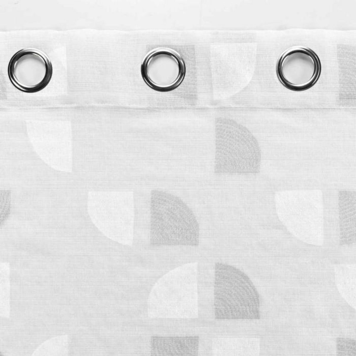 Paris Prix Rideau Voilage à Œillets  Pixie  140x240cm Blanc