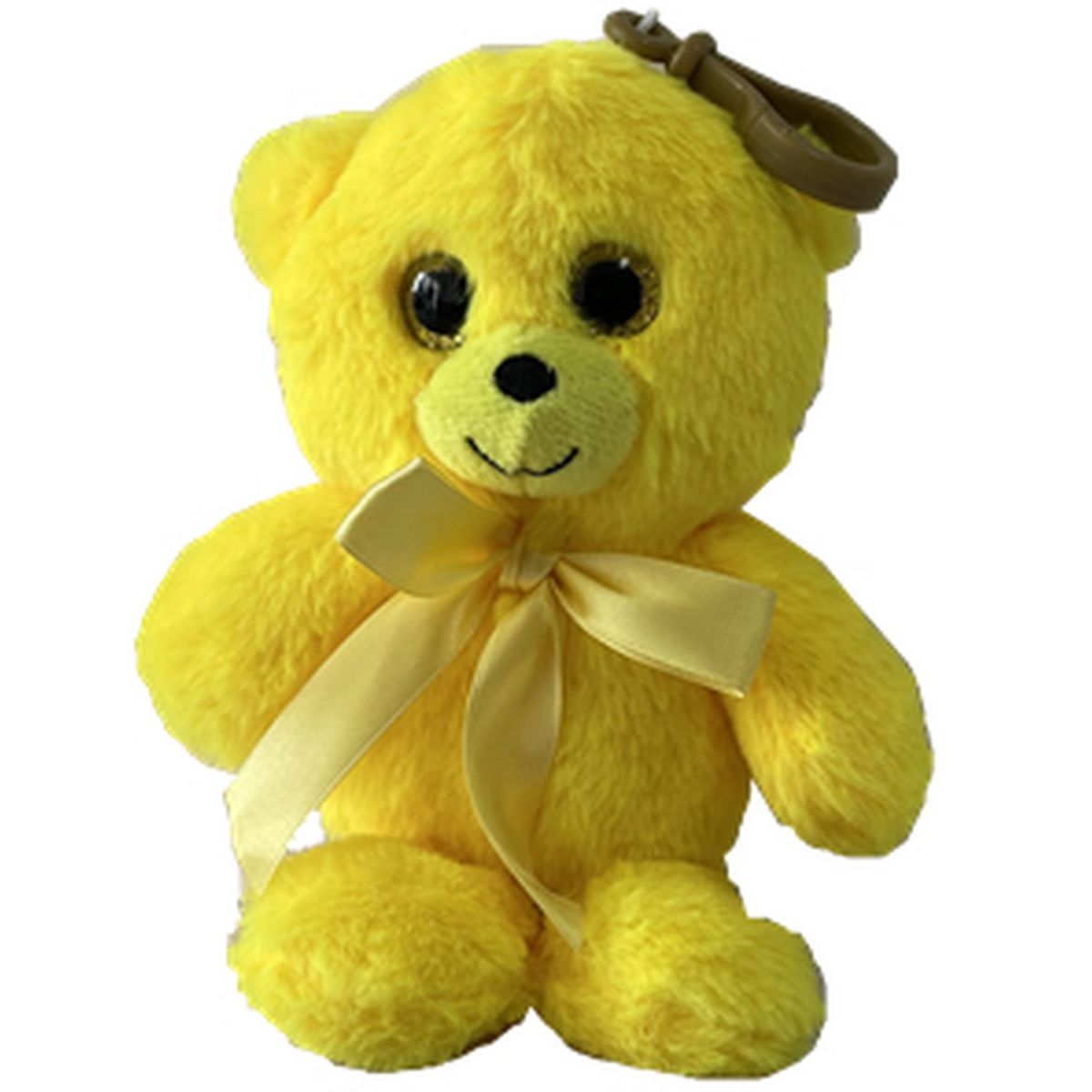 One Two Fun Porte clé ours en peluche - 15 cm