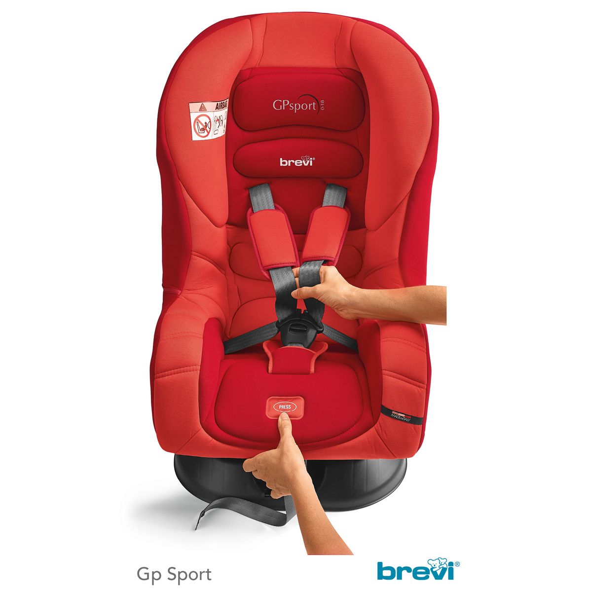 BREVI Siège auto GP Sport Groupe 0+/1 Rouge