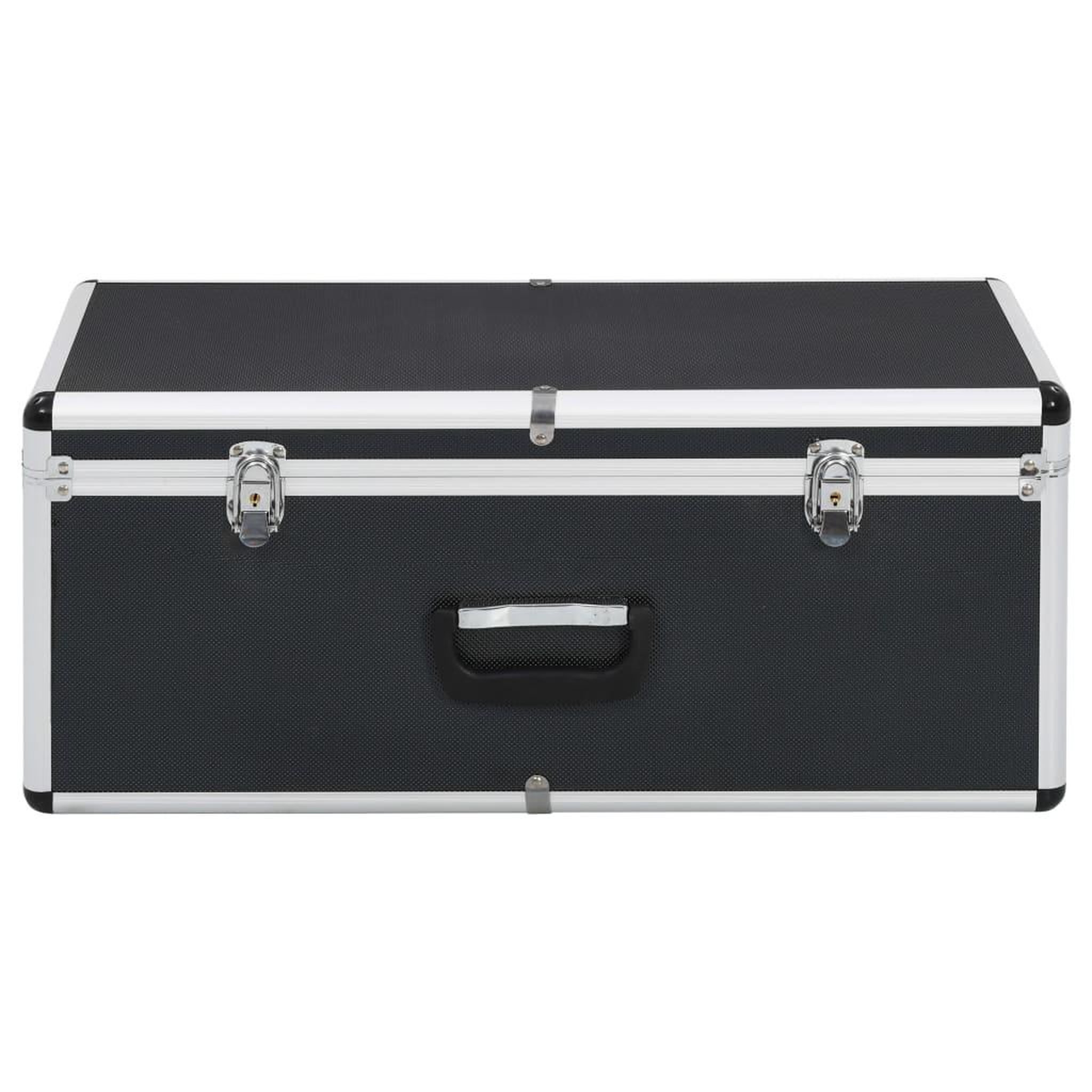 Voir la diapositive 3 : VIDAXL Boîtes de rangement 2 pcs Noir Aluminium
