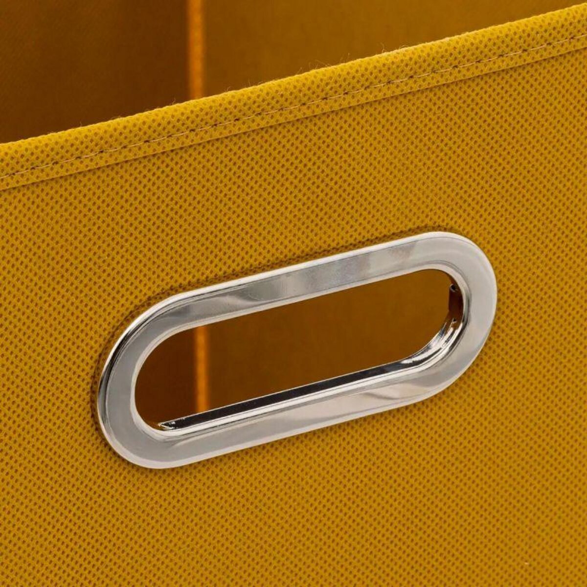  Boîte de Rangement Pliable  Premium  31x31cm Moutarde