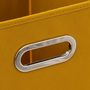 Voir la diapositive 2 :  Boîte de Rangement Pliable  Premium  31x31cm Moutarde