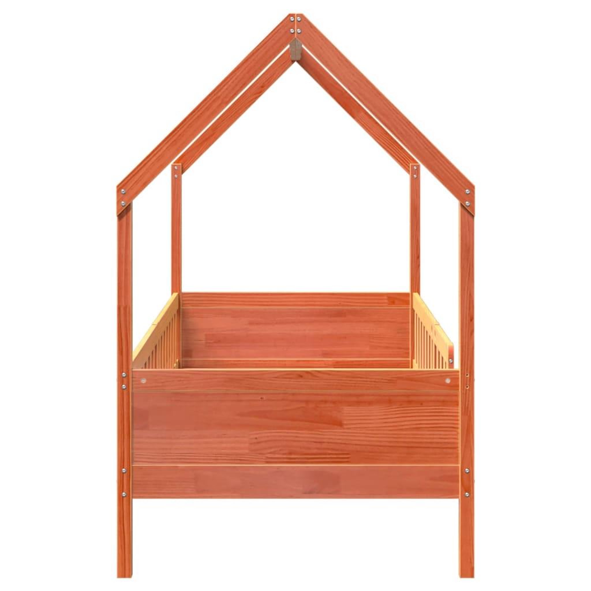 Voir la diapositive 5 : VIDAXL Cadre de lit d'enfants forme de maison sans matelas pin