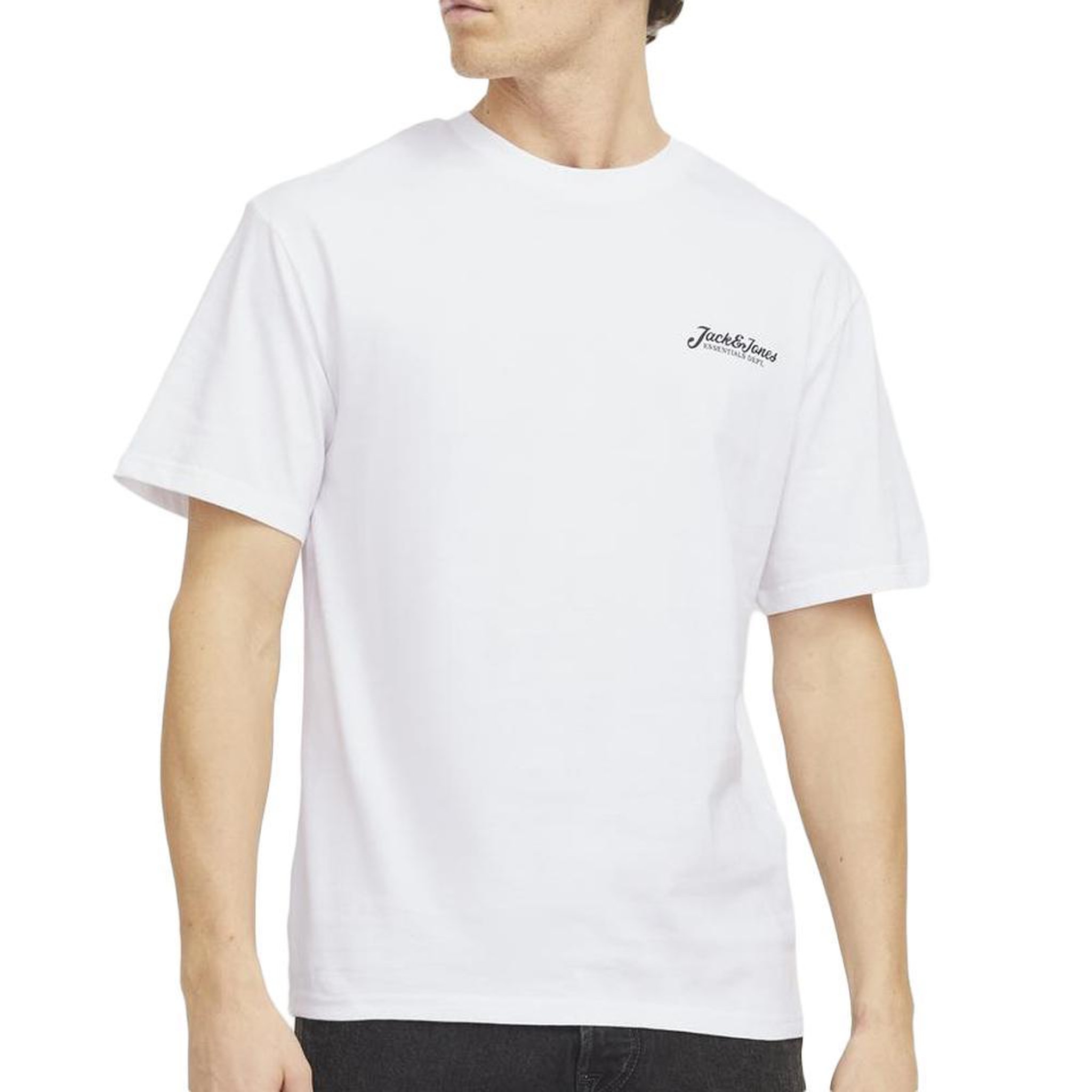 Voir la diapositive 1 : Jack & Jones T-Shirt Blanc Homme Jack & Jones Beau