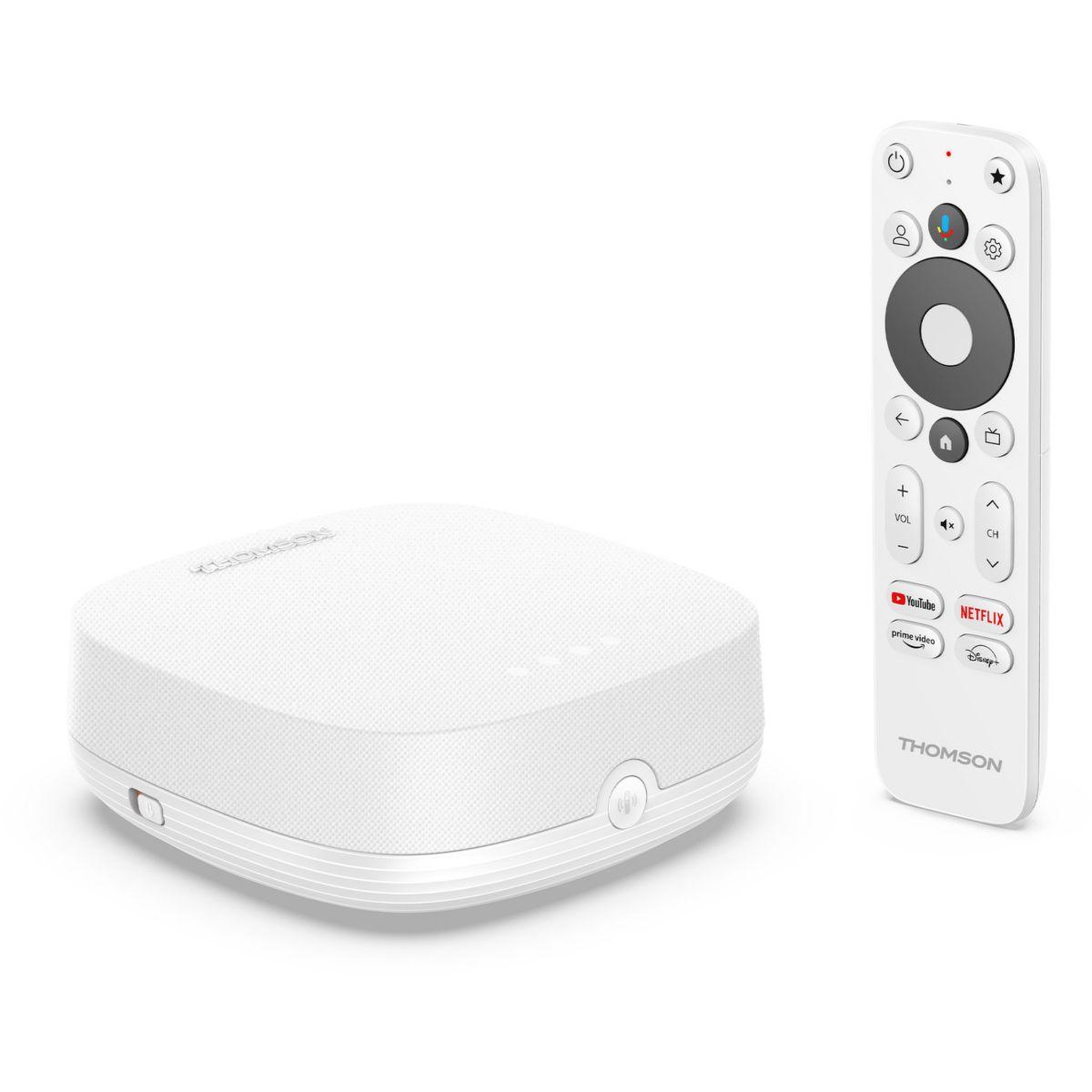 Voir la diapositive 1 : THOMSON Passerelle multimédia 270w box 4k plus avec google tv