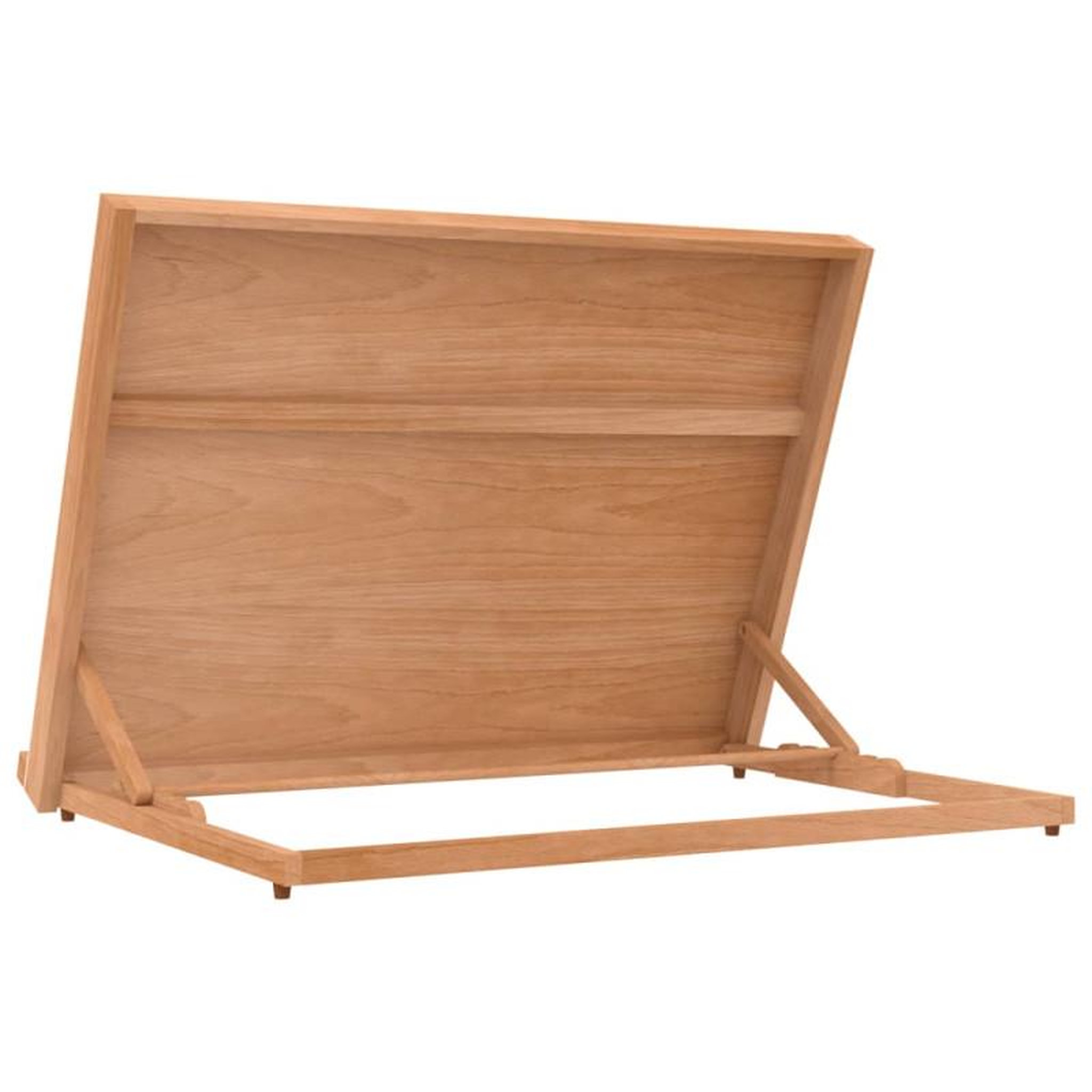 Voir la diapositive 5 : VIDAXL Chevalet de table 65x48x7 cm bois de hêtre massif