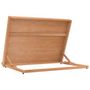 Voir la diapositive 5 : VIDAXL Chevalet de table 65x48x7 cm bois de hêtre massif