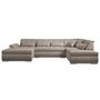 Voir la diapositive 6 : LISA DESIGN Vermont - canapé panoramique d'angle droit - 7 places - xxl