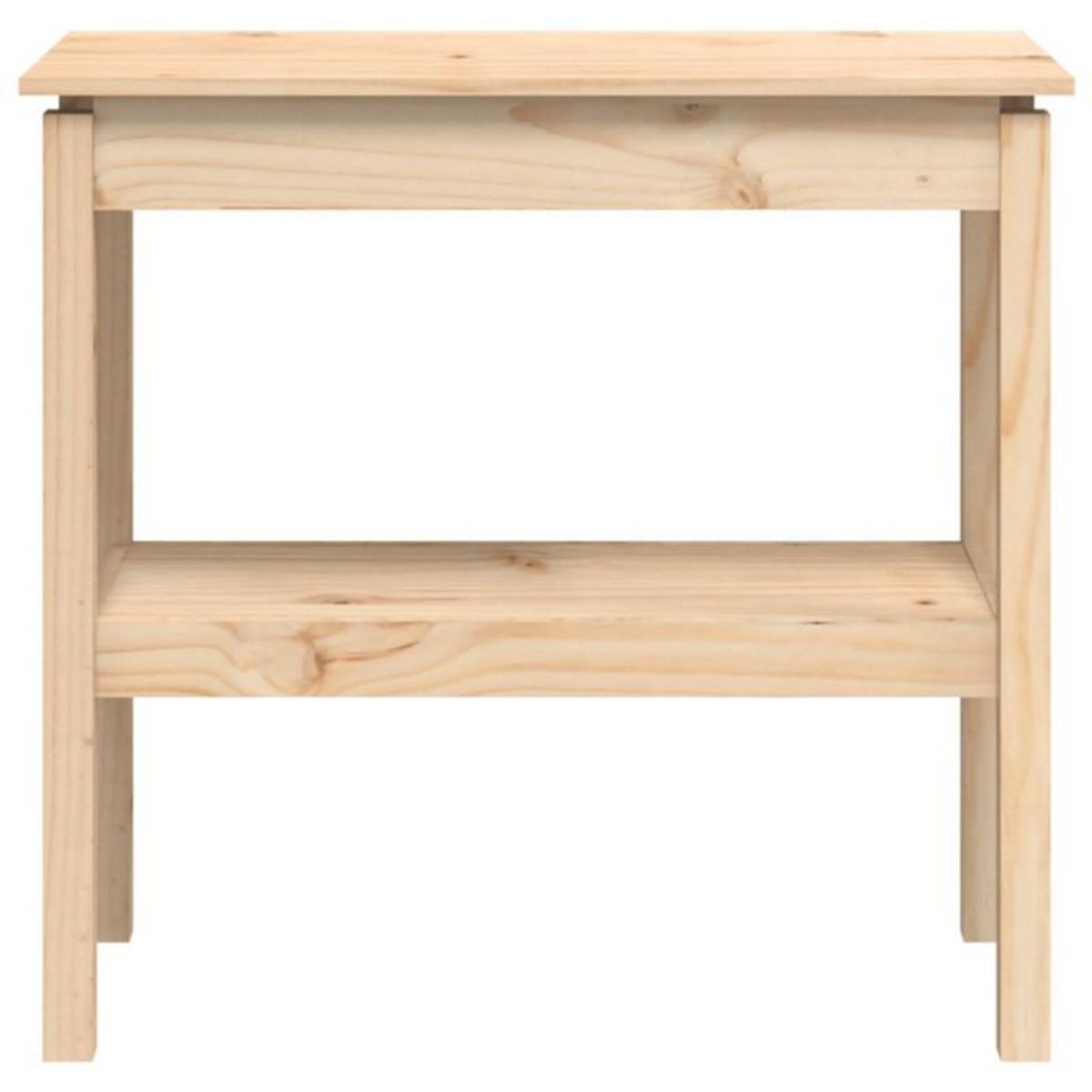VIDAXL Table console 80x40x75 cm Bois massif de pin