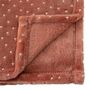 Voir la diapositive 2 : Atmosphera Kids Plaid Flanelle Enfant  Berlingot  75x100cm Terracotta
