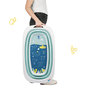 Voir la diapositive 4 : BADABULLE Baignoire Bébé Pliable Badabulle - Ultra Compact - Pieds Antidérapants - Témoin Chaleur - 35L