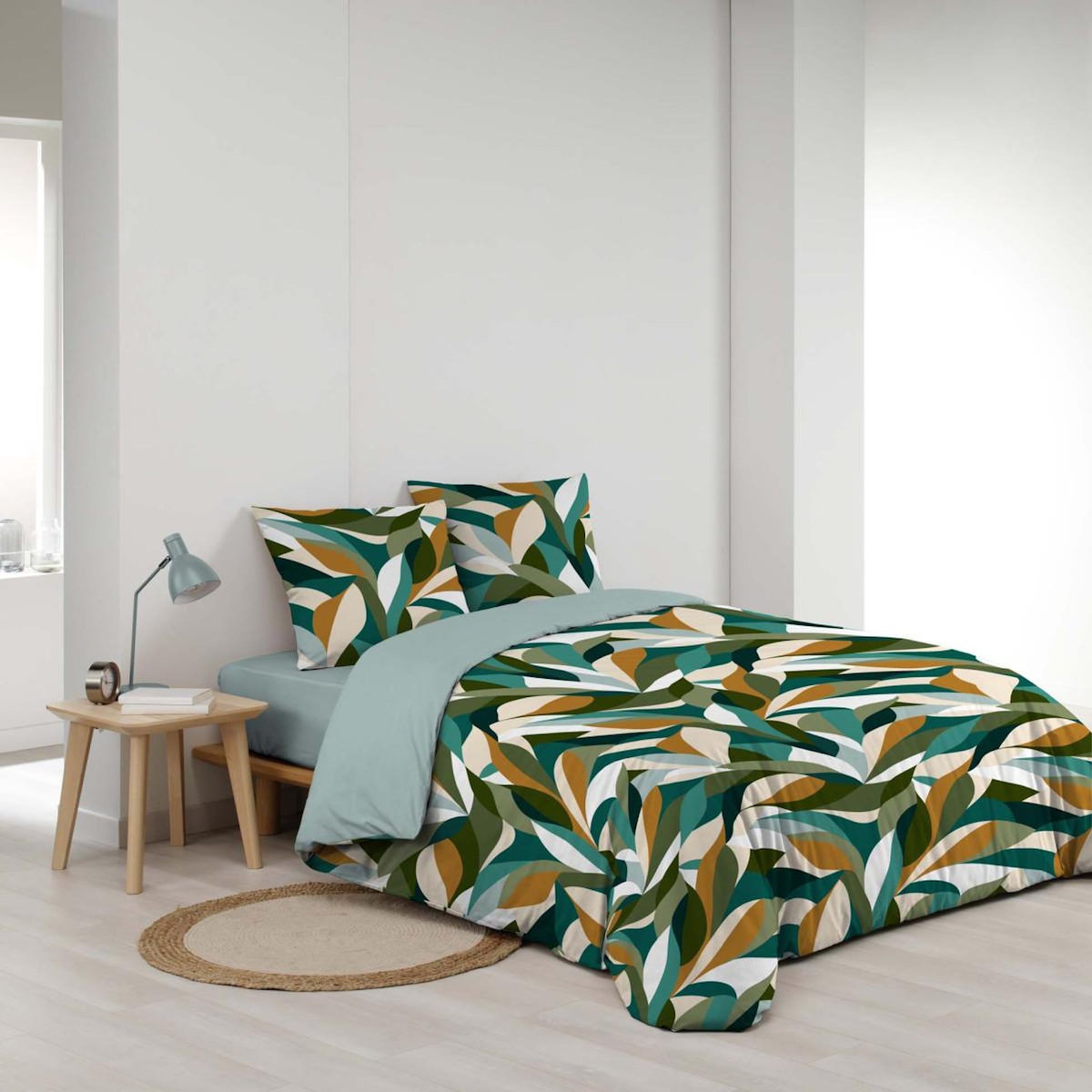 Paris Prix Parure de Lit 3 Pièces  Swan  200x200cm Multicolore