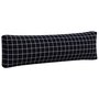 Voir la diapositive 5 : VIDAXL Coussins de palette lot de 2 motif a carreaux noir tissu Oxford