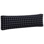 Voir la diapositive 5 : VIDAXL Coussins de palette lot de 2 motif a carreaux noir tissu Oxford