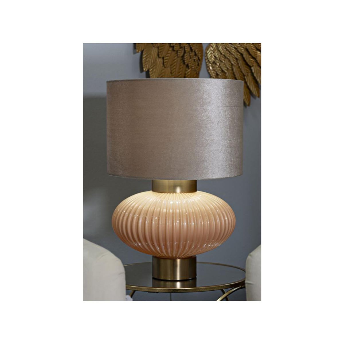 Paris Prix Lampe à Poser  Perly  49cm Perle & Or
