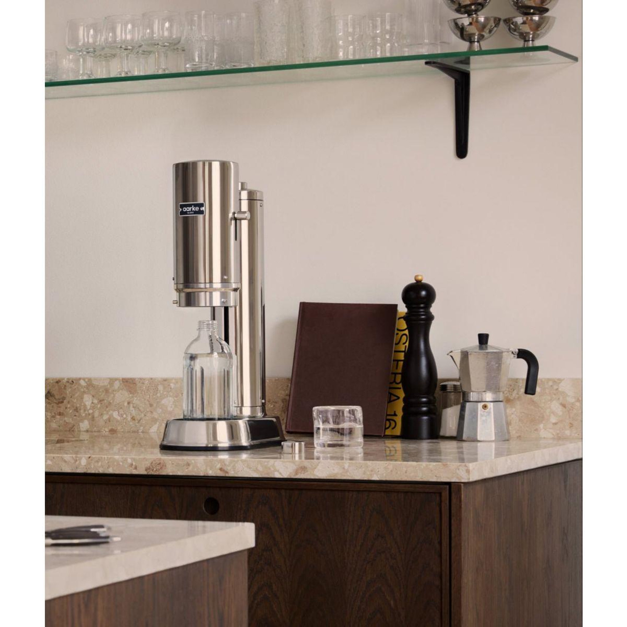 Voir la diapositive 5 : AARKE Machine à soda carbonator pro inox