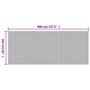 Voir la diapositive 6 : VIDAXL Cloison de separation marron fonce 165x400 cm bambou