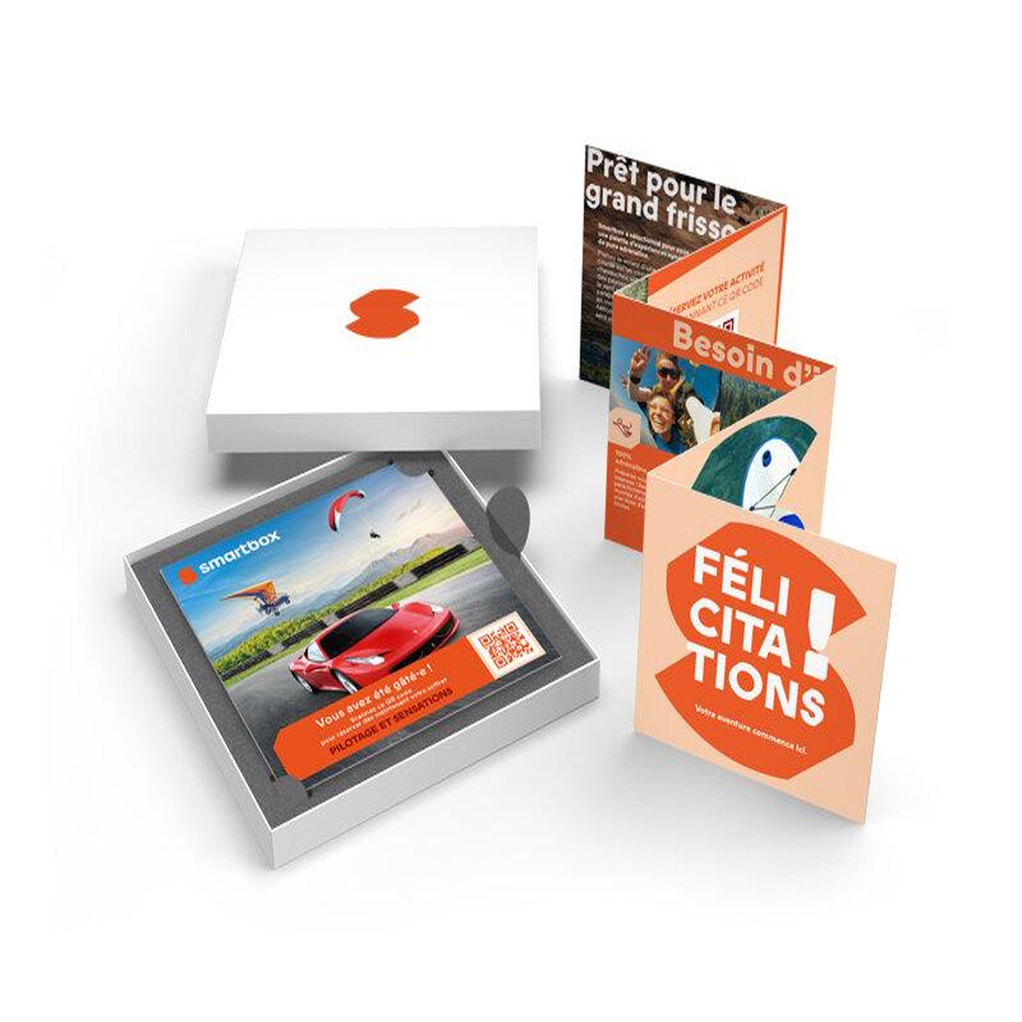 Voir la diapositive 2 : Smartbox Pilotage et sensations - Coffret Cadeau Sport & Aventure