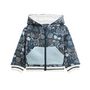 Voir la diapositive 1 : Petit Béguin Sweat à capuche zippé bébé en molleton ultra chaud Félintrépide