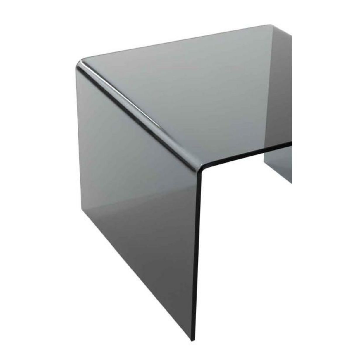 Paris Prix Lot de 2 Tables Gigognes  Magda  65cm Noir