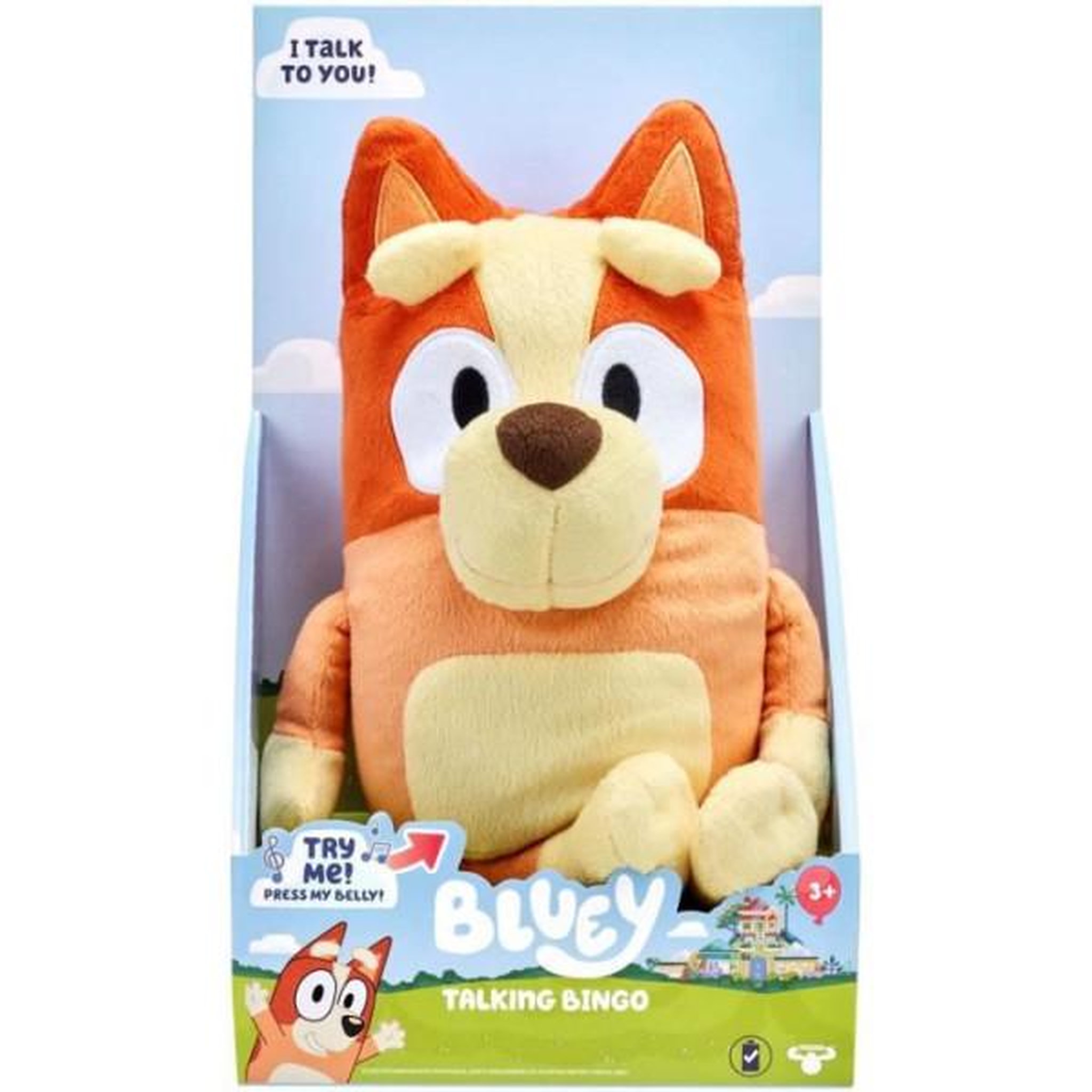 MOOSE TOYS Peluche Parlante 31cm Bingo MOOSE TOYS