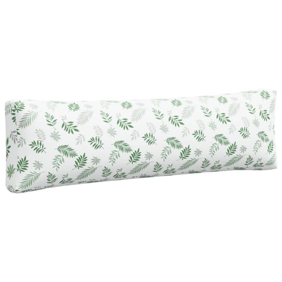 VIDAXL Coussins de palette lot de 2 motif de feuilles tissu Oxford