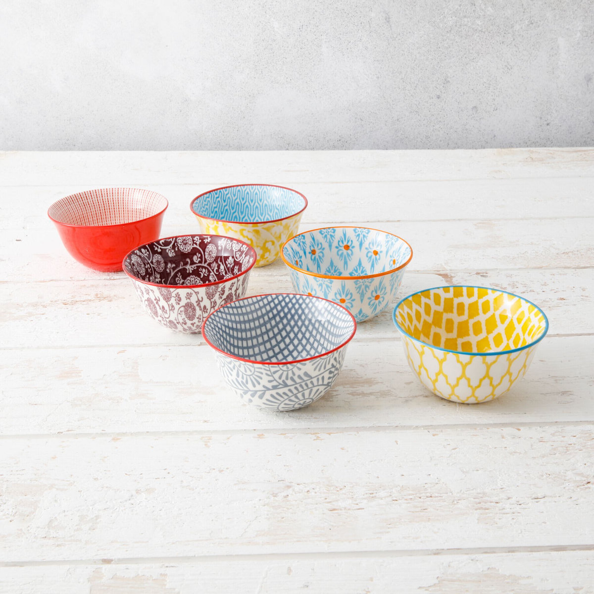 ARD TIME Service d'assiettes 18 pièces porcelaine SABAE