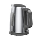 BRAUN Bouilloire électrique Braun PurShine WK 1500 GY en acier inoxydable gris