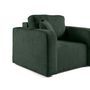 Voir la diapositive 5 : BEST MOBILIER Miro - fauteuil en velours texturé