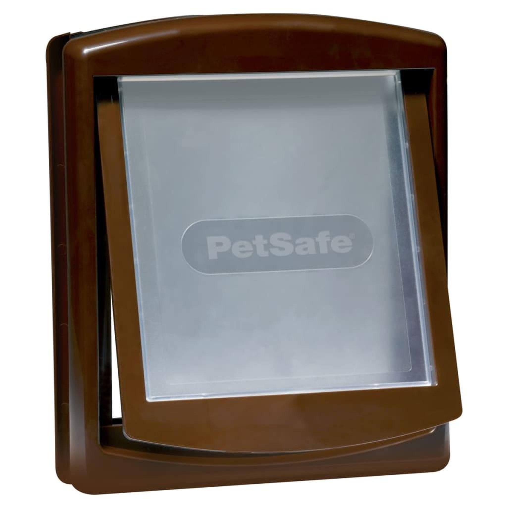 Voir la diapositive 1 : PETSAFE PetSafe Porte a 2 voies pour chiens 755 Medium 26,7 x 22,8 cm Marron