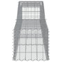 Voir la diapositive 5 : VIDAXL Paniers a gabions arques 15 pcs 400x50x40/60 cm Fer galvanise