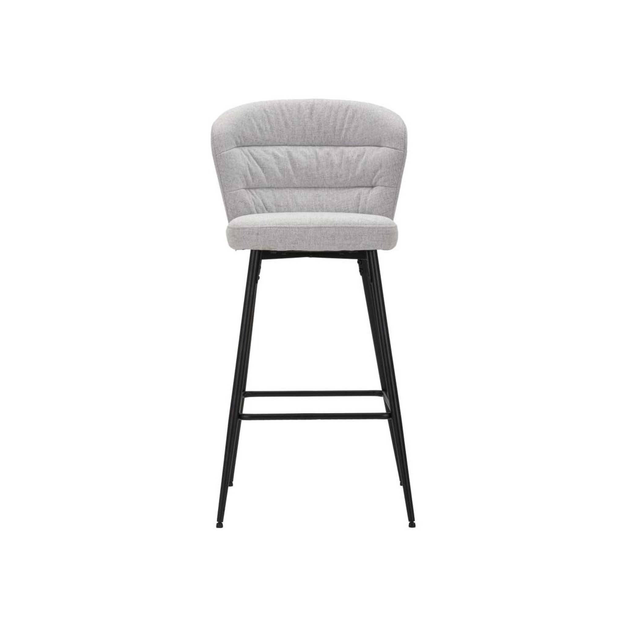 Voir la diapositive 3 : Paris Prix Lot de 2 Chaises de Bar  Losanna  108cm Gris