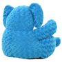Voir la diapositive 3 : VIDAXL éléphant en peluche Bleu