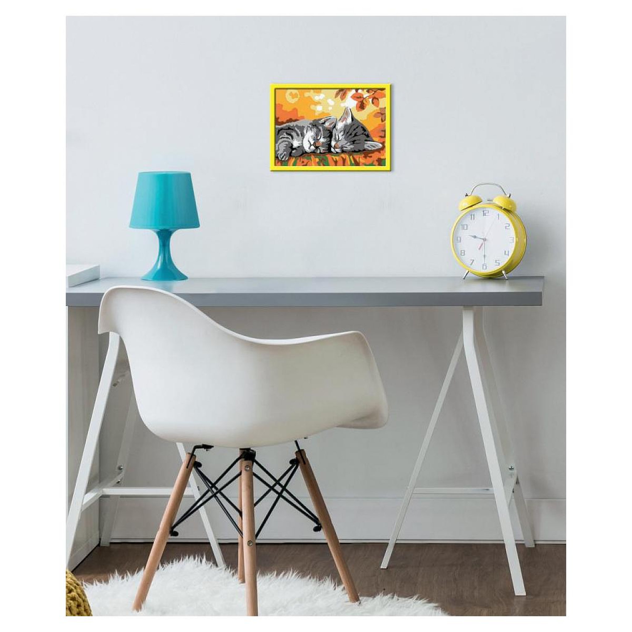 Voir la diapositive 3 : RAVENSBURGER Numero d art - petit - deux chatons couches