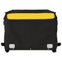 Voir la diapositive 6 : VIDAXL Remorque de vélo noir et jaune 45 kg fer