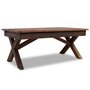 Voir la diapositive 1 : VIDAXL Table basse bois de recuperation melange 110x60x45 cm