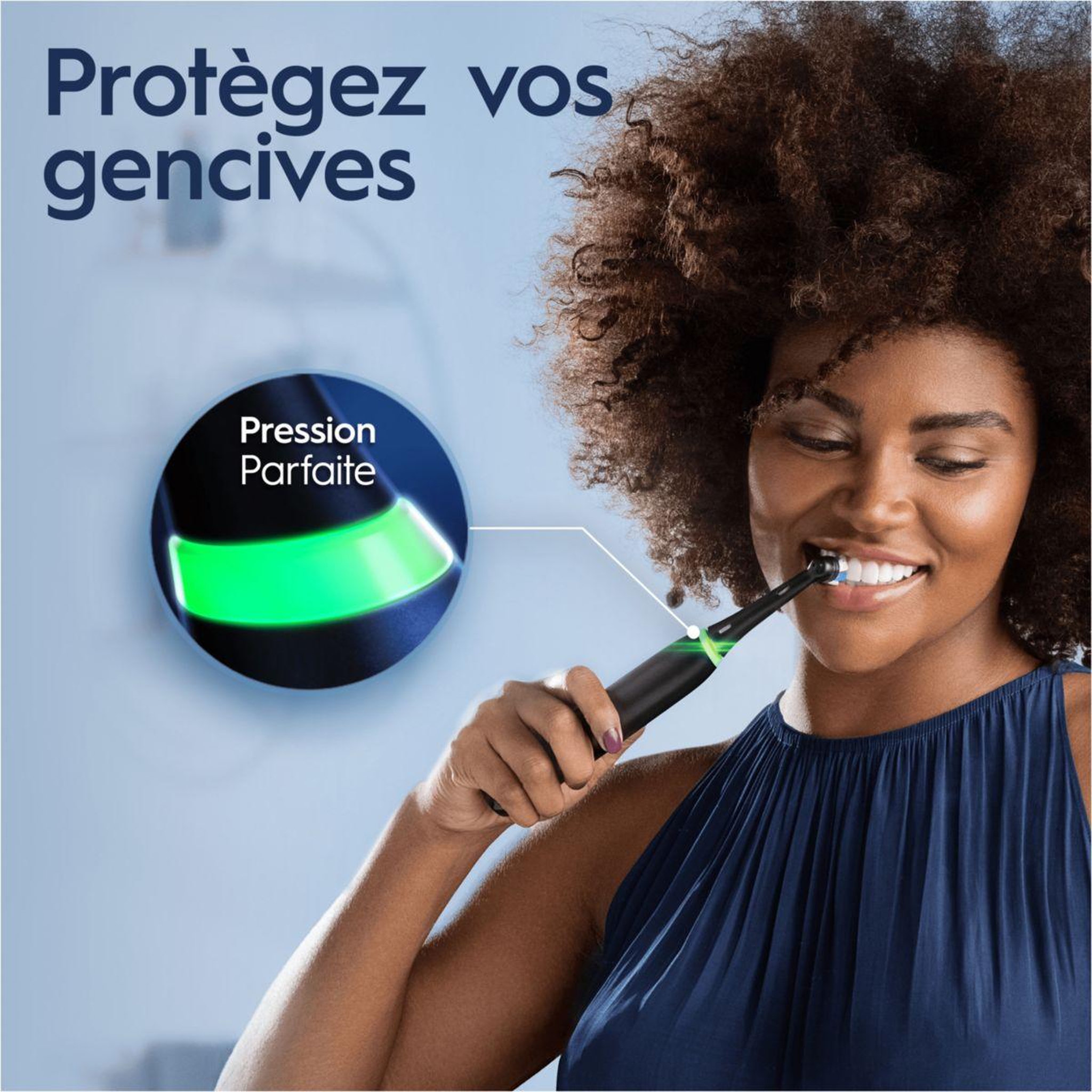 Voir la diapositive 3 : ORAL B Brosse à dents électrique iO 3 Duo Noire et Rose