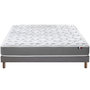 Voir la diapositive 1 : IDLITERIE Ensemble matelas mousse ferme réversible ALTO et sommier - confort français