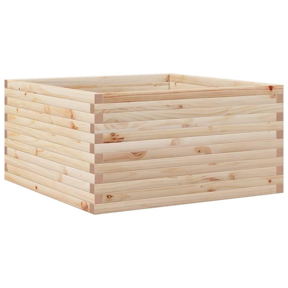 VIDAXL Jardiniere 90x90x46 cm bois de pin massif